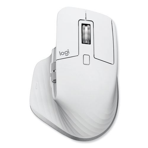 Picture of MX Master 3S Performance Wireless Mouse, 2.4 GHz Frequency/32 ft Wireless Range, Right Hand Use, Pale Gray