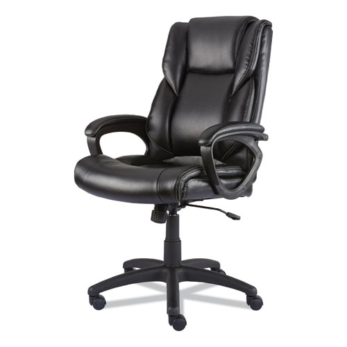 Picture of Alera Brosna Series Mid-Back Task Chair, Supports Up to 250 lb, 18.15" to 21.77 Seat Height, Black Seat/Back, Black Base