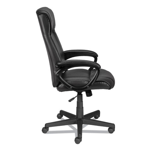 Picture of Alera Dalibor Series Manager Chair, Supports Up to 250 lb, 17.5" to 21.3" Seat Height, Black Seat/Back, Black Base