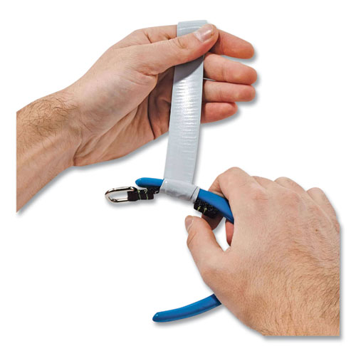 Picture of Squids 3700 Nylon Webbing Tool Tails with D-Rings, 2 lb Max Working Capacity, 3.5" Long, Black, 6/Pack, 10 Packs/Carton