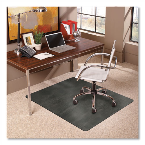 Picture of TrendSetter Chair Mat for Medium Pile Carpet, 36 x 48, Pewter