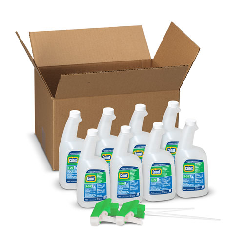 Picture of Disinfecting-Sanitizing Bathroom Cleaner, 32 oz Trigger Spray Bottle, 8/Carton