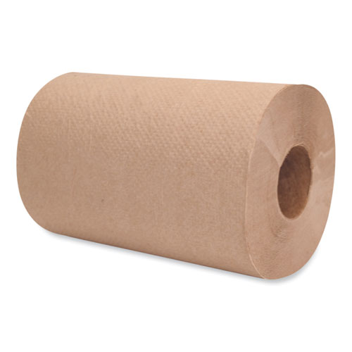 Picture of Morsoft Universal Roll Towels, 1-Ply, 7.88" x 300 ft, Brown, 12 Rolls/Carton