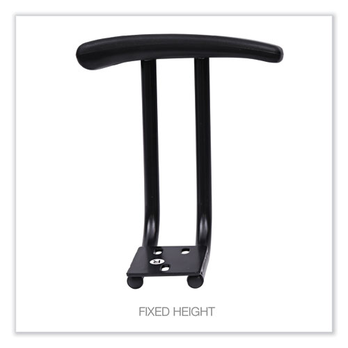 Picture of Optional Fixed Height T-Arms for Alera Essentia and Interval Series Chairs, Black, 2/Set