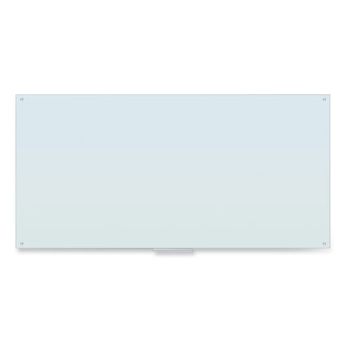 Picture of Glass Dry Erase Board, 96" x 48" (Actual Size: 95" x 47"), White Surface