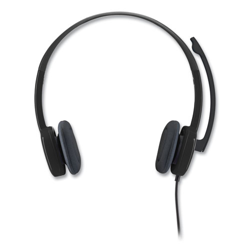 Picture of H151 Binaural Over The Head Headset, Black