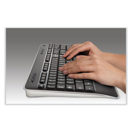 Picture of MK520 Wireless Keyboard + Mouse Combo, 2.4 GHz Frequency/30 ft Wireless Range, Black