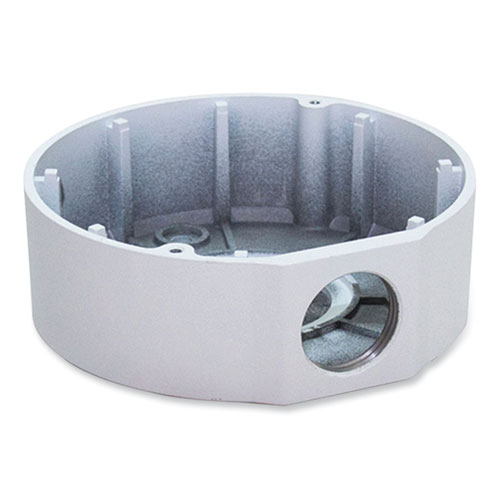 Picture of Fixed Dome Junction Box, 4.28 x 4.28 x 1.42, White