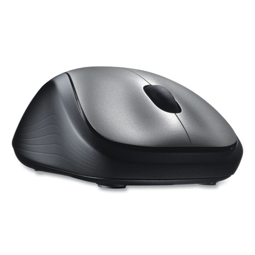 Picture of M310 Wireless Mouse, 2.4 GHz Frequency/30 ft Wireless Range, Left/Right Hand Use, Silver/Black