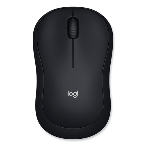 Picture of M185 Wireless Mouse, 2.4 GHz Frequency/30 ft Wireless Range, Left/Right Hand Use, Black