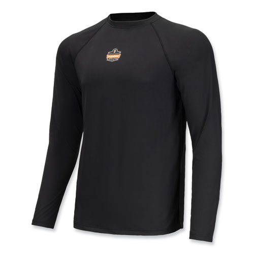 Picture of N-Ferno 6436 Long Sleeve Lightweight Base Layer Shirt, X-Large, Black