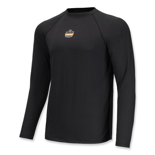 Picture of N-Ferno 6436 Long Sleeve Lightweight Base Layer Shirt, 3X-Large, Black