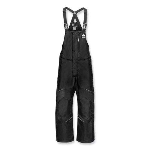Picture of N-Ferno 6472 Thermal Bib with 300D Oxford Shell, Medium, Black
