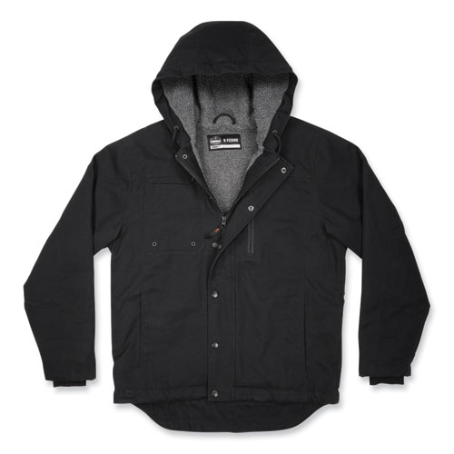 Picture of N-Ferno 6468 Duck Canvas Work Jacket, Large, Black