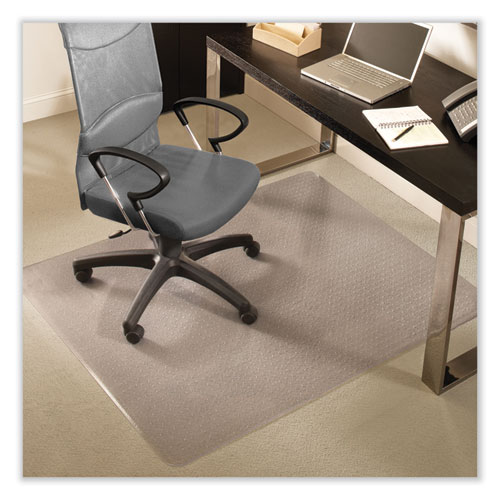 Picture of EverLife Chair Mat for Medium Pile Carpet, 36 x 48, Clear
