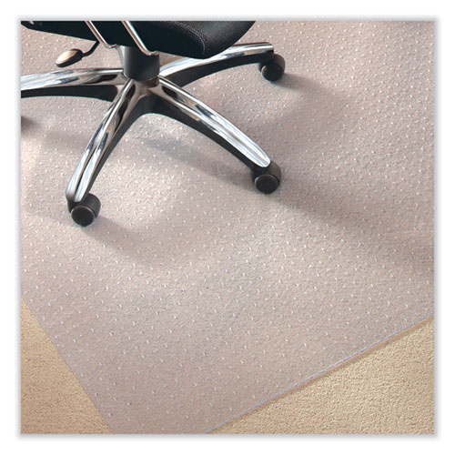 Picture of EverLife Chair Mat for Medium Pile Carpet, Square, 60 x 60, Clear
