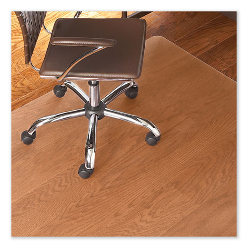 Picture of EverLife Chair Mat for Hard Floors, Heavy Use, Rectangular, 60 x 72, Clear