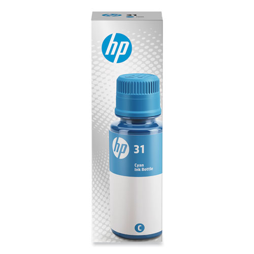 Picture of HP 31, (1VU26AN) High-Yield Cyan Original Ink Bottle