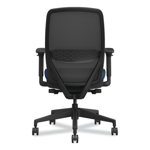 Picture of Nucleus Series Recharge Task Chair, Up to 300lb, 16.63" to 21.13" Seat Ht, Navy Seat, Black Back/Base