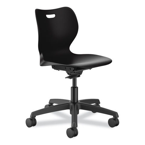 Picture of SmartLink Task Chair, Supports Up to 275 lb, 34.75" Seat Height, Onyx Seat, Onyx Back, Black Base