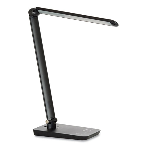 Picture of Vamp LED Wireless Charging Lamp, Multi-pivot Neck, 16.75" High, Black