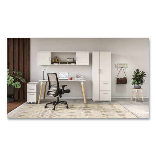 Picture of Resi Coat Wall Rack, 3 Hook, 19.75w x 4.25d x 6h, White