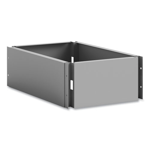 Picture of Single Continuous Metal Locker Base Addition, 11.7w x 16d x 5.75h, Gray