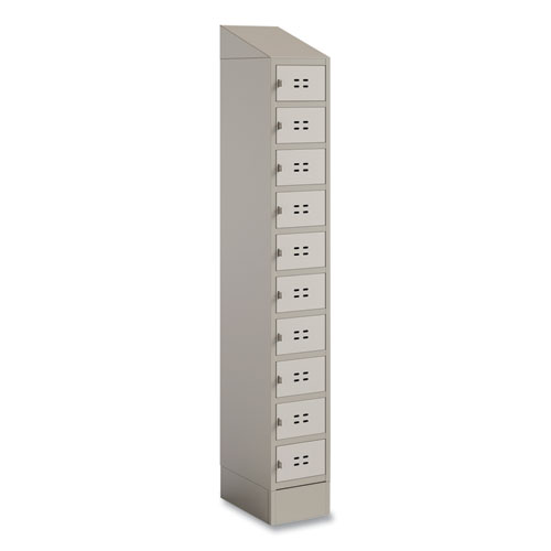 Picture of Single Continuous Metal Locker Base Addition, 11.7w x 16d x 5.75h, Tan