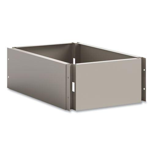 Picture of Single Continuous Metal Locker Base Addition, 11.7w x 16d x 5.75h, Tan