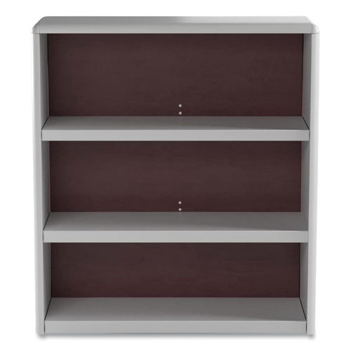 Picture of ValueMate Economy Bookcase, Three-Shelf, 31.75w x 13.5d x 41h, Gray