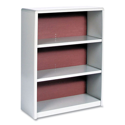 Picture of ValueMate Economy Bookcase, Three-Shelf, 31.75w x 13.5d x 41h, Gray