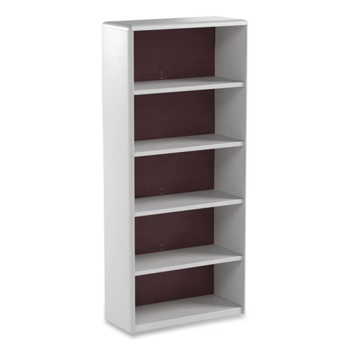 Picture of ValueMate Economy Bookcase, Five-Shelf, 31.75w x 13.5d x 67h, Gray