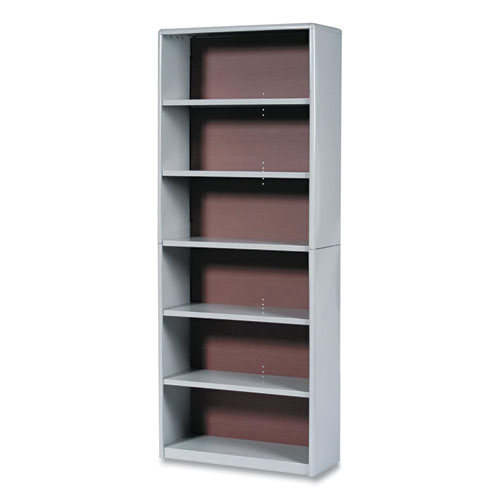 Picture of ValueMate Economy Bookcase, Six-Shelf, 31.75w x 13.5d x 80h, Gray