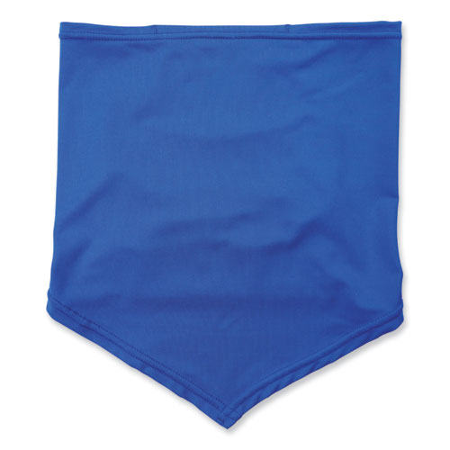 Picture of Chill-Its 6483 Cooling Neck Gaiter Bandana Pocket, Polyester/Spandex, Large/X-Large, Blue