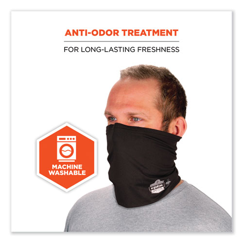 Picture of Chill-Its 6489 2-Layer Cooling Performance Knit Multi-Band, Polyester/Spandex, 2X-Large/3X-Large, Black