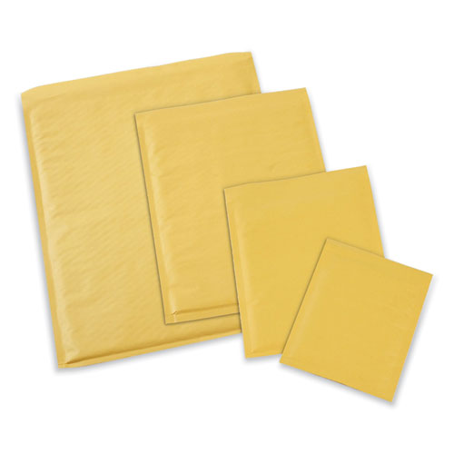 Picture of Peel Seal Strip Cushioned Mailer, #5, Extension Flap, Self-Adhesive Closure, 10.5 x 16, 25/Carton