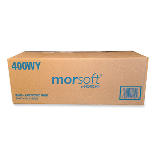 Picture of Morsoft Controlled Towels, Y-Notch, 1-Ply, 8" x 800 ft, White, 6 Rolls/Carton