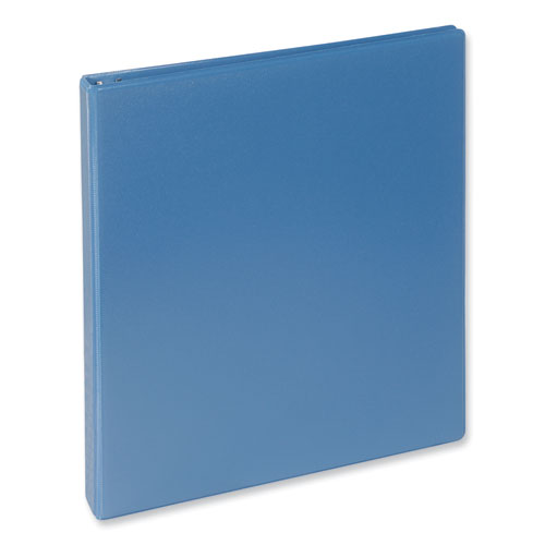 Picture of Slant D-Ring View Binder, 3 Rings, 0.5" Capacity, 11 x 8.5, Light Blue