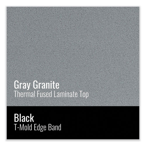 Picture of Height-Adjustable Activity Tables, Rectangular, 48w x 24d x 10h, Gray Granite, 4/Pallet