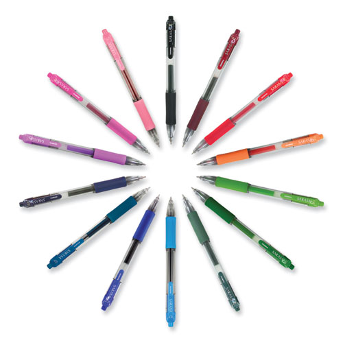 Picture of Sarasa Dry Gel X20 Gel Pen, Retractable, Medium 0.7 mm, Assorted Ink and Barrel Colors, 14/Pack