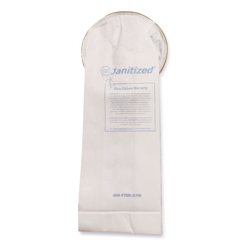 Picture of Vacuum Filter Bags Designed to Fit ProTeam 6 qt QuarterVac, 100/Carton