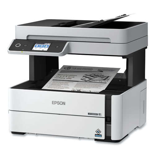 Picture of WorkForce ST-M3000 Monochrome MFP Supertank Printer, Copy/Fax/Print/Scan