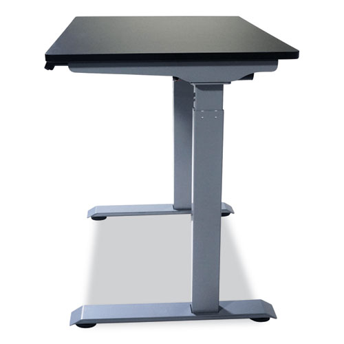 Picture of Electric Height Adjustable Standing Desk, 36 x 23.6 x 28.7 to 48.4, Black