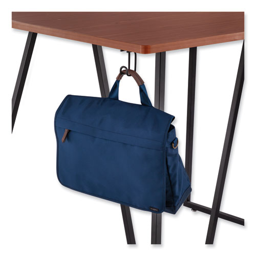 Picture of Table Hooks, 1.25 x 1.75 x 3.25, Black, 24/Pack