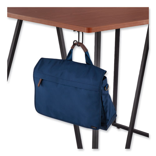 Picture of Table Hooks, 1.25 x 1.75 x 3.25, Black, 6/Pack