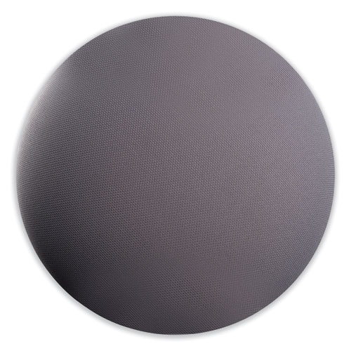 Picture of 6800 Series Height Adjustable Fabric Seat Stool, Supports Up to 300 lb, 18" to 25" Seat Height, Charcoal Seat/Black Base