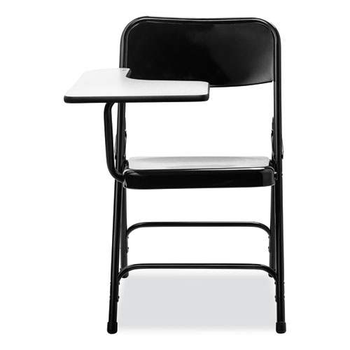 Picture of 5200 Series Right-Side Tablet-Arm Folding Chair, Supports 480 lb, 17.25" Seat Height, Black, 2/Carton