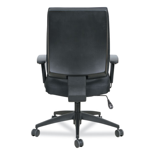 Picture of Alera Wrigley Series High Performance Mid-Back Synchro-Tilt Task Chair, Supports 275 lb, 17.91" to 21.88" Seat Height, Black