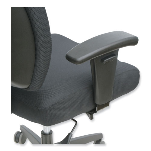 Picture of Alera Wrigley Series High Performance Mid-Back Synchro-Tilt Task Chair, Supports 275 lb, 17.91" to 21.88" Seat Height, Black