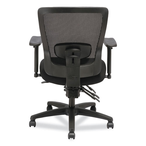 Picture of Alera Envy Series Mesh Mid-Back Multifunction Chair, Supports Up to 250 lb, 17" to 21.5" Seat Height, Black